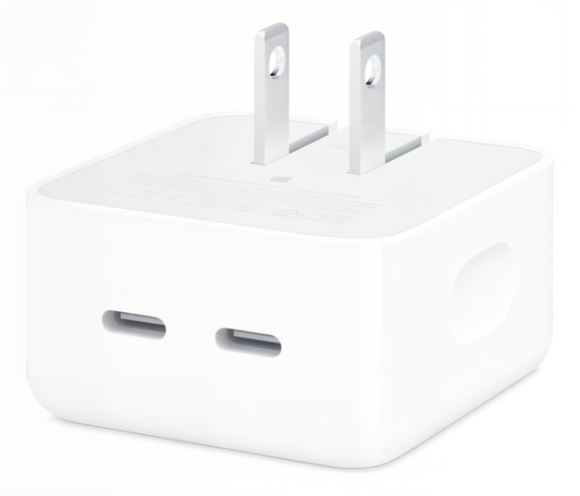 Adaptador carga Rapida doble puerto USB-C de 35W Apple